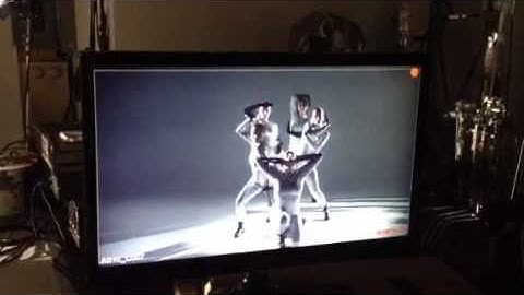 KINEMATIK on set for the music video "Instinctual" by Kaya