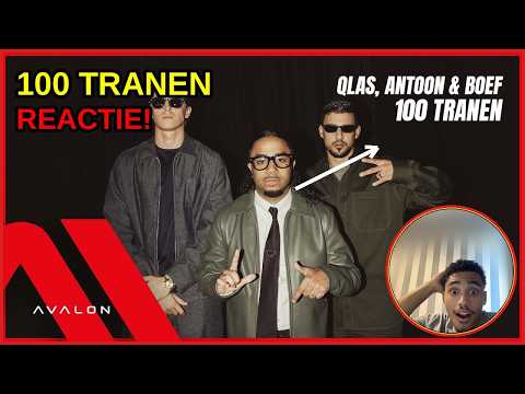 Qlas Who Hurt You? 😳 Qlas, Antoon & Boef - 100 Tears (Reaction Video)