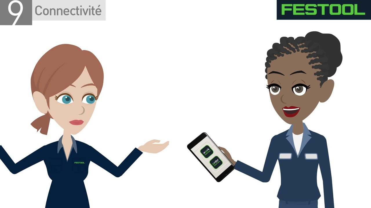 10 bonnes raisons Festool - Connectivité