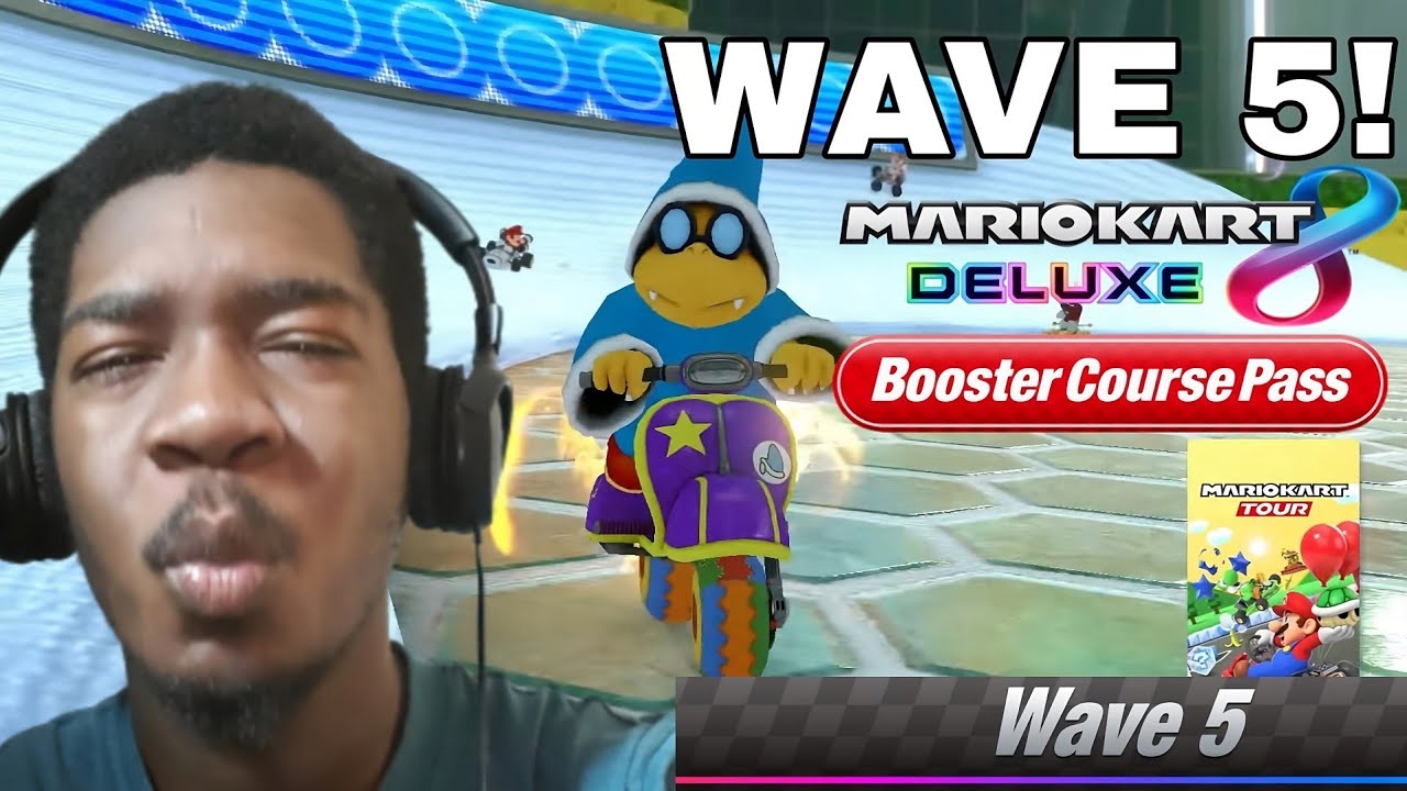 Reacting to SQUEAKY CLEAN SPRINT! Mario Kart 8 Deluxe Wave 5 DLC