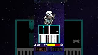 Inktale - Universe Ink!Sans Some Special Attacks! Part 2 #Shorts #Undertale #Sans #Papyrus