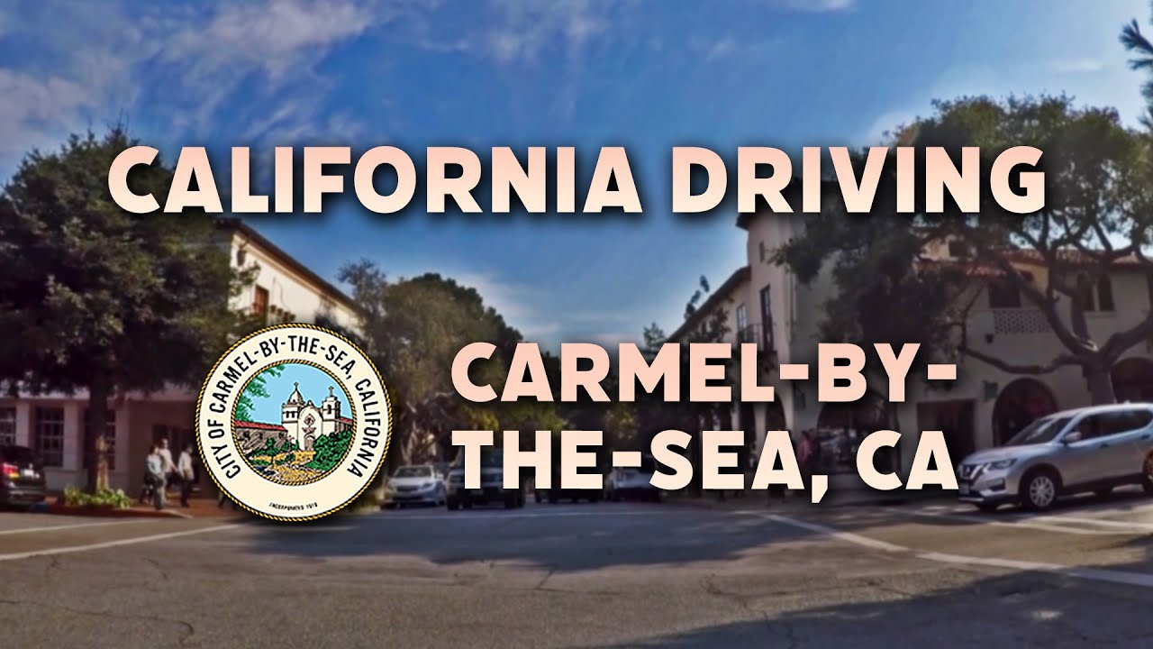 Driving Around CarmelbytheSea, California YouTube