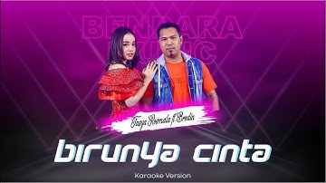 BIRUNYA CINTA - TASYA ROSMALA FT. BRODIN - AGENG MUSIC - (KARAOKE VERSION) KARAOKE DUET