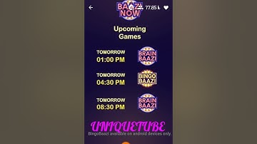 Brain Baazi cheatcode 25 July 2018 at 1pm