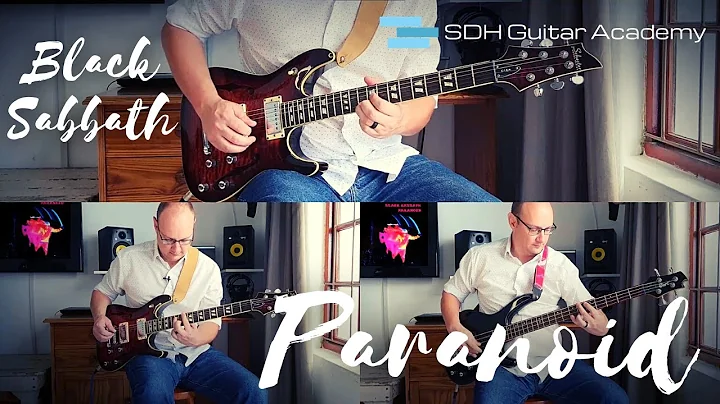 Black Sabbath - Paranoid | Guitar cover by Stephen...