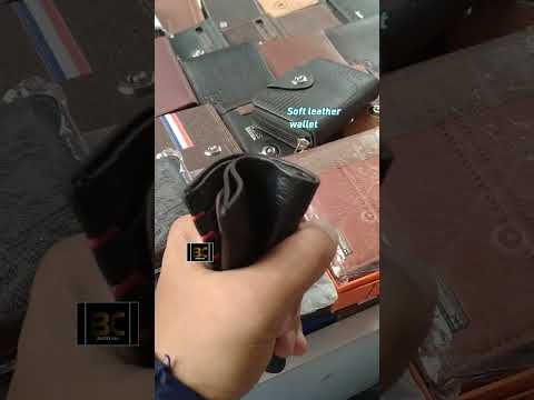 soft leather wallet new design