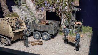 1/35 WW2 Diorama (Full build with realistic scenery)  - Somewhere in Italy