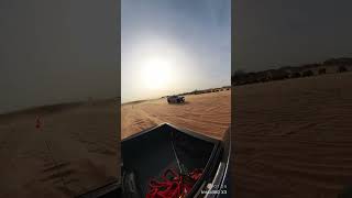 Raptor vs TRX drag race in the dunes #ford #dodge #mopar #hellcat #dragrace #race #jump #offroad