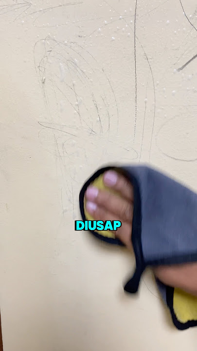 ✅ How to Clean Graffiti on Walls #belanjadiyoutubeshopping