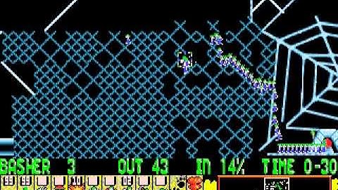 Lemmings - Mayhem Level 4