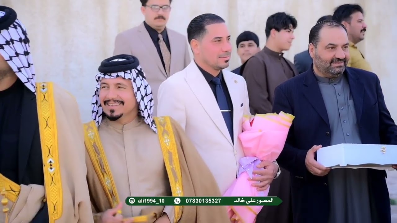 عقد قرآن الأخ عباس الف مبارك 