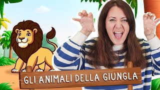 Sono la Maestra Alessia | Gli animali della giungla | Video per bambini in italiano