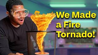 Can You Make a Tornado Out of Fire | Fire Vortex Science Experiment