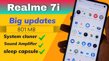 Realme 7i android 11 big updates with amazing features. system cloner,camera updates. Mazaa aa gaya🔥