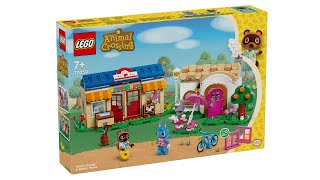 LEGO Animal Crossing 77050 Nook's Cranny & Rosie's House unboxing & speed build