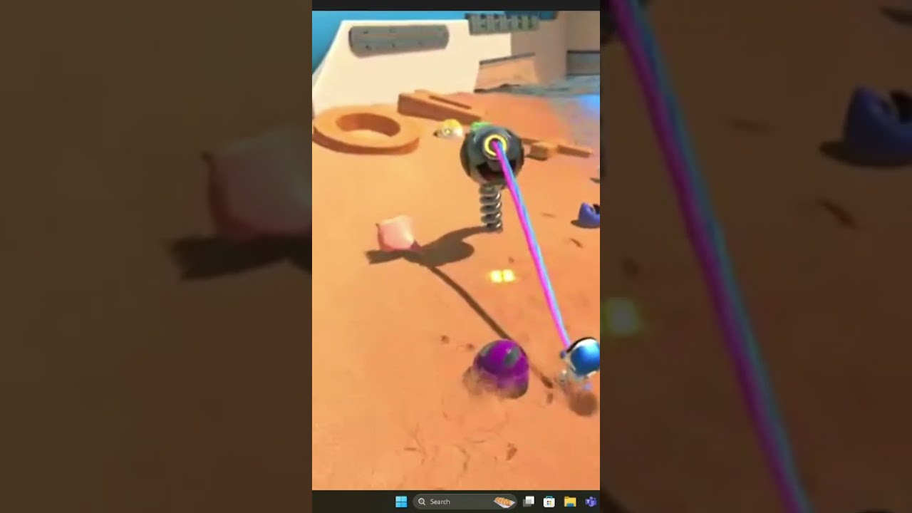 Robot’s Wild Beach Battle: Artifact Discovery & PS Eye Surprise!