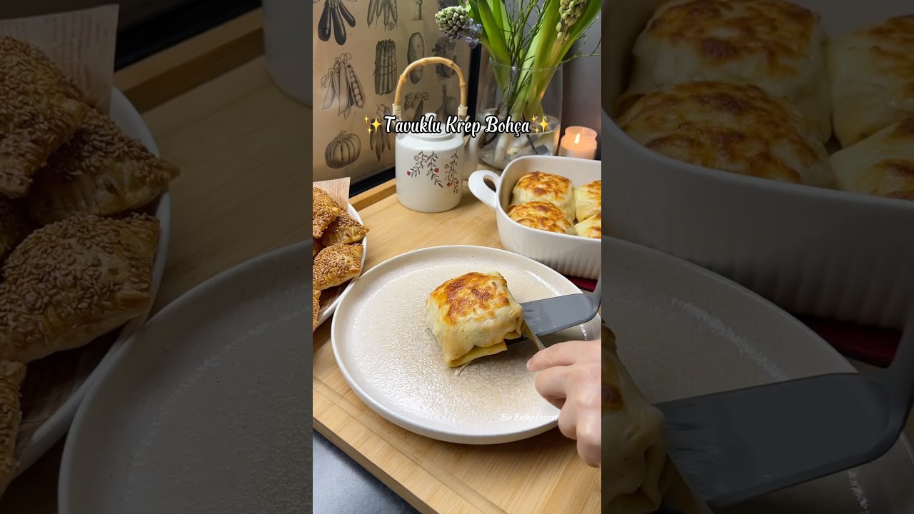 Bu Tarif Çok Beğenildi ! Krepli Tavuk Bohça #shorts #pratiktarifler #yemek #food #trending Bu Tarif Çok Beğenildi ! Krepli Tavuk Bohça #shorts #pratiktarifler #yemek #food #trending