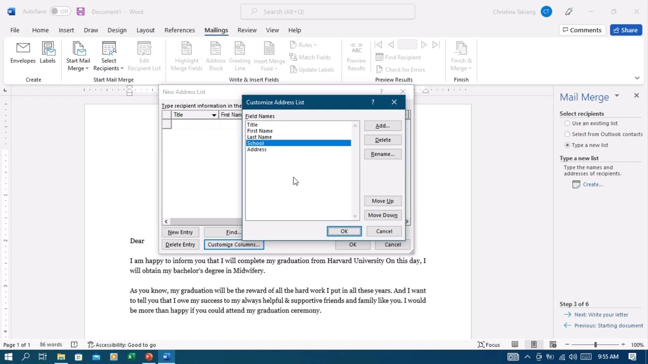 What is Mailmerge#Mailmerge YouTube
