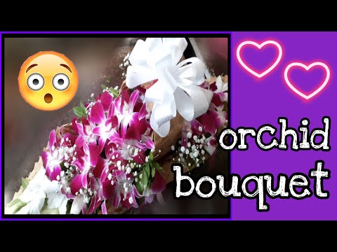 Video: Hvordan Holde En Bukett Med Orkideer