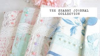the shabby journals ☆ new fabric journal collection