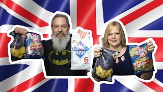 AMERICANS TRY CRISPS FROM THE UK