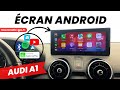 Transformez votre audi a1 avec un cran android compatible carplay et android auto