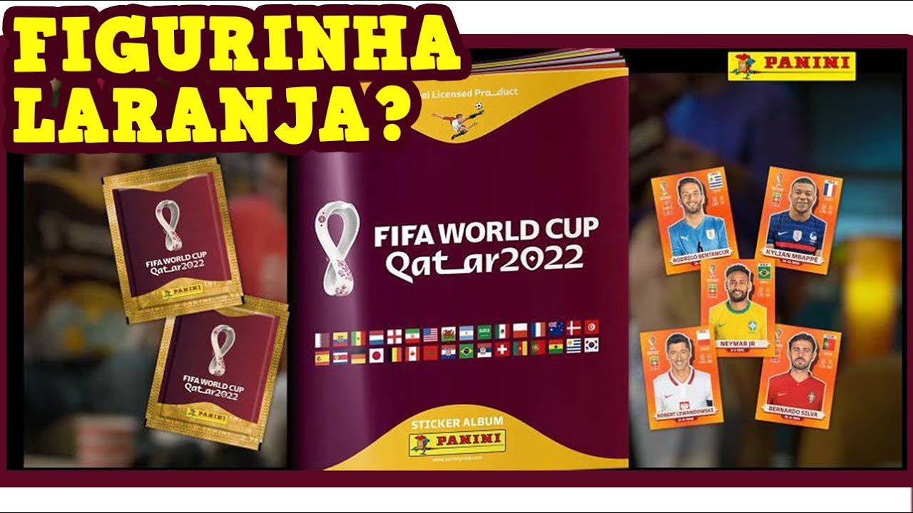 COR da NOSSA FIGURINHA - Álbum Copa do Mundo Qatar 2022 da Panini 