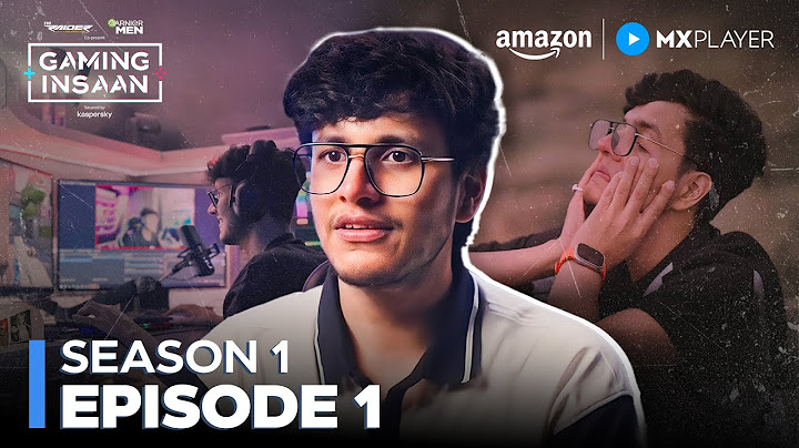 Gaming Insaan Season 1 Episode 1 | Nischay Malhan aka Triggered Insaan | #amazonmxplayer