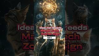 Ideal Cat Breeds that Match each Zodiac Sign Part 2 #shorts #cat #horoscope #zodiacsigns #trending