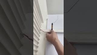 Perfect Corner Marking Trick! 😲 Easy Template Method for Flawless Edge Fitting | Tile Master Works