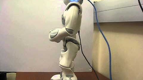 NAO robot stand up and sit down - Q Learning Motion