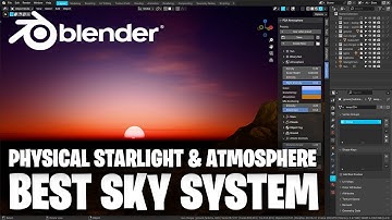 Create Real-time Sky & Atmosphere in Blender | PSA Addon Full Tutorial