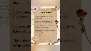 Chinua Achebe || ugc net || English Literature