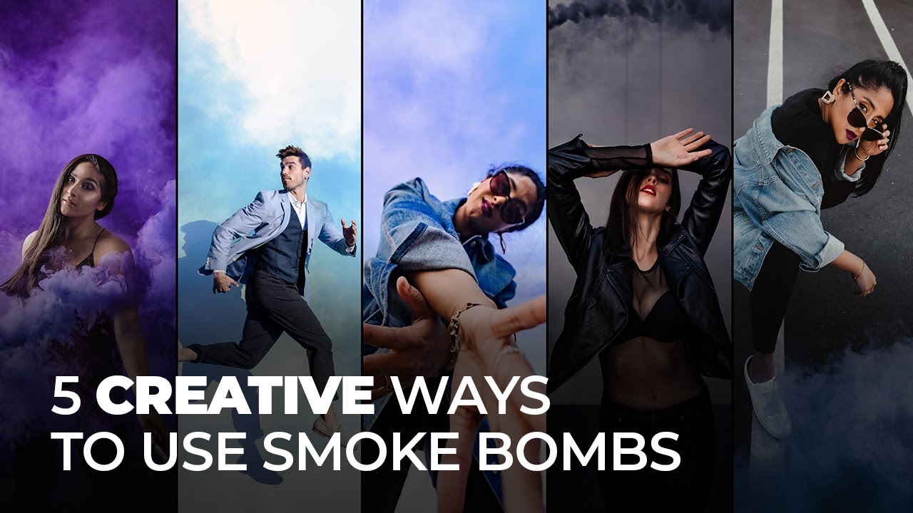 5 Creative Ways To Use Smoke Bombs for Photography - YouTube