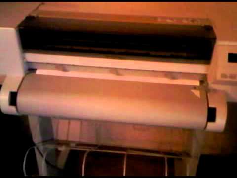 designjet 600 - YouTube