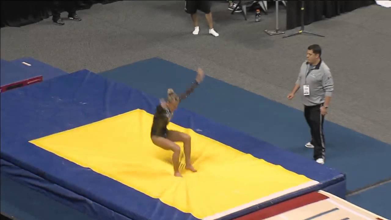 Breanne Millard Tumbling Pass 2 2015 USA Gymnastics Championships