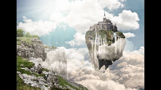 [Photoshop] Manipulation Sky Castle Tutorial