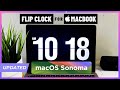 Flip Clock Screensaver for Mac Sonoma | clock screensaver for MacBook | Fliqlo Mac Screensaver