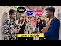 Singing hindi bollywood songs in metro with cute girls  impressing girls reactions  jhopdi k