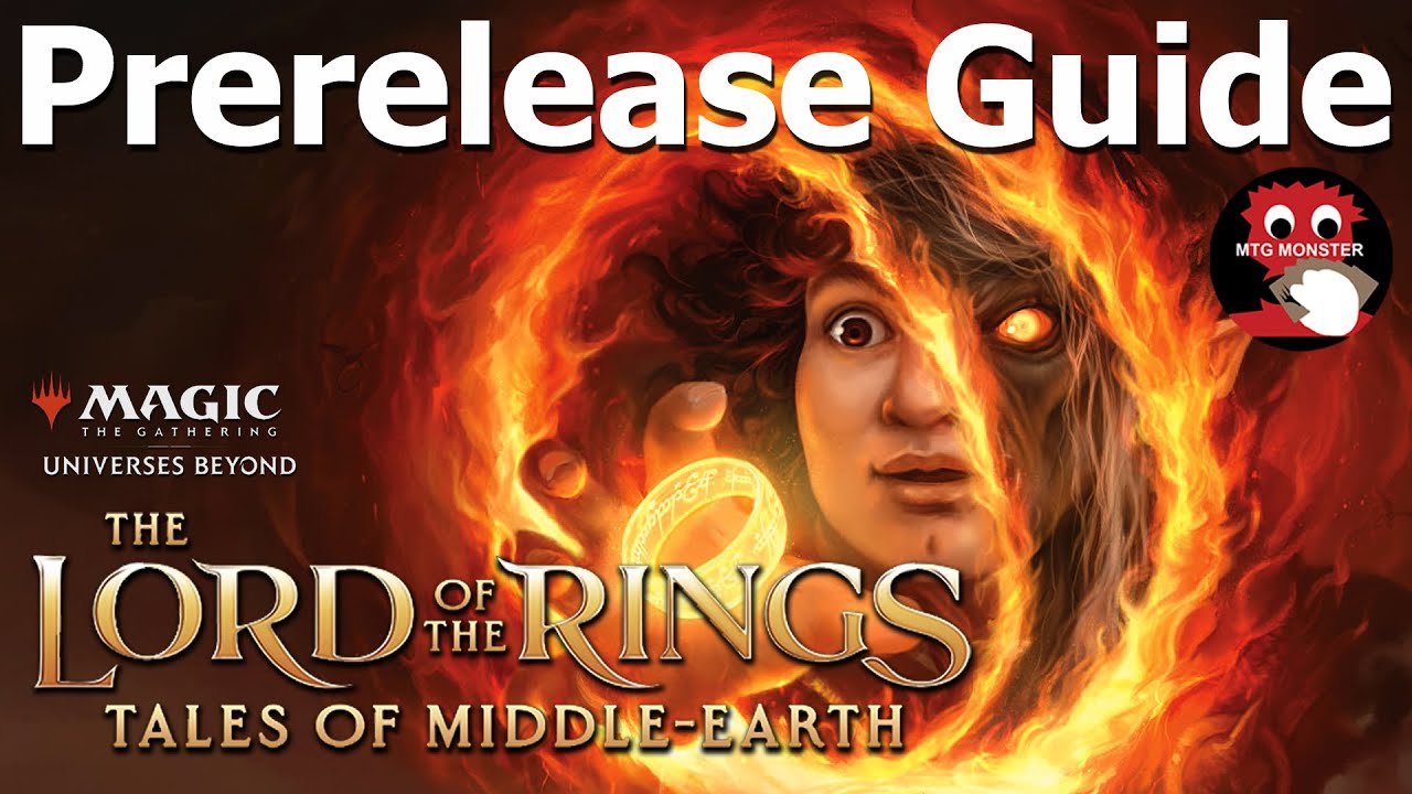 Prerelease Guide for Lord of the Rings MTG sealed and draft YouTube