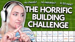 i have created perhaps the most devilish build challenge yet