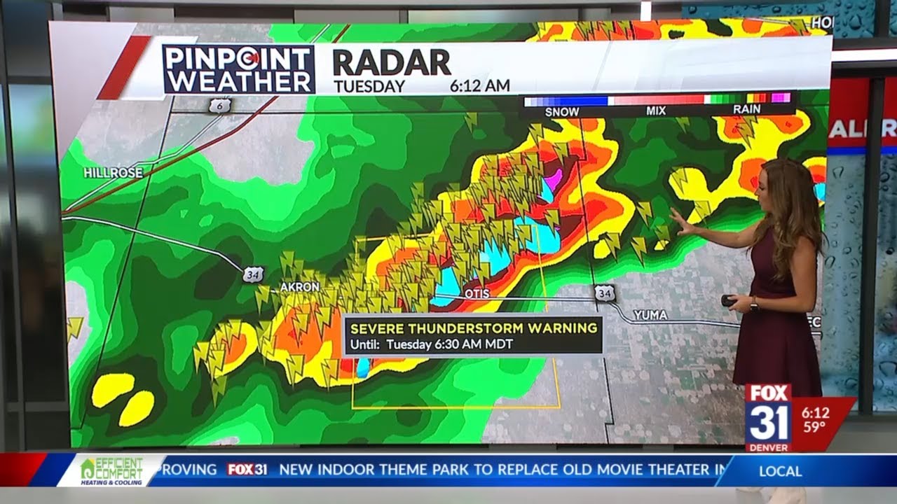 Meteorologist Kylie Bearse - Severe Weather