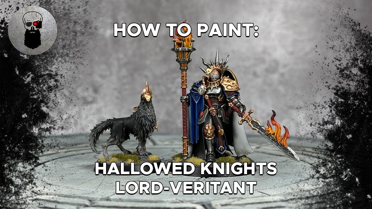 Contrast+ How to Paint: Hallowed Knights Lord-Veritant - YouTube