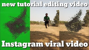 Disintegration || green screen effect video ||  editing kinemaster app || Instagram short tutorial