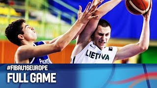 Lithuania v France - Full Game