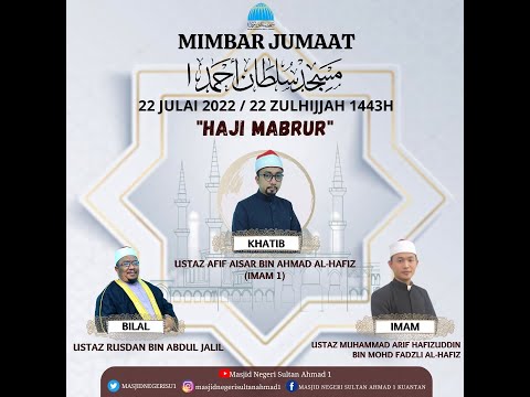 ?Siaran Langsung Khutbah Jumaat