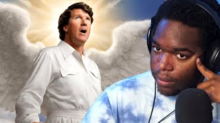 (!site) 🔴Tucker Displays Divine Stupidity, Biden Is kHamas, Reacts +MORE