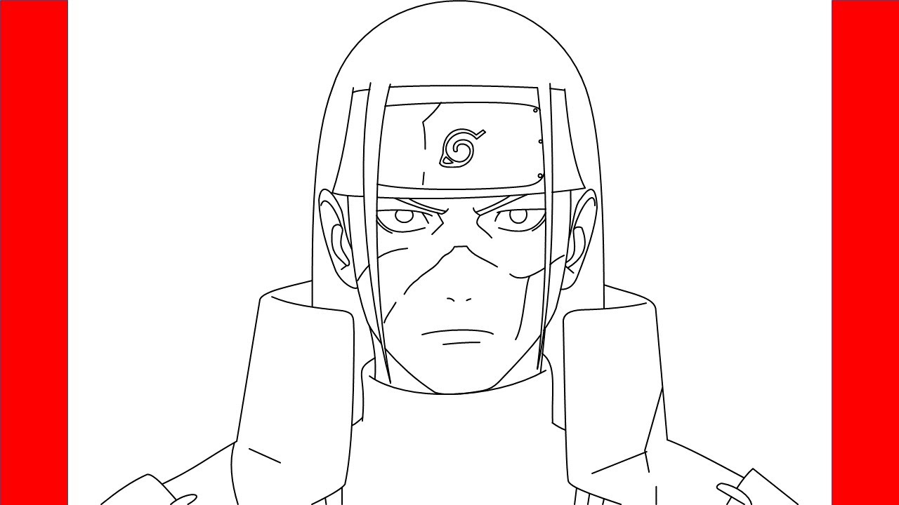 The first Hokage - Hashirama Senju : r/drawing