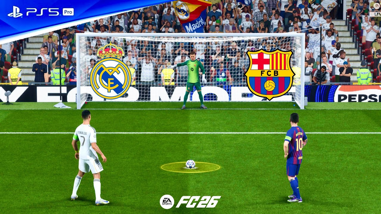 REAL MADRID VS FC BARCELONA | UCL FINAL | RONALDO VS MESSI | FC 26 ...