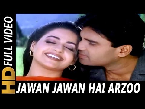 Jawan Jawan Hai Arzoo Hariharan Alka Yagnik  Bade Dilwala 1999 Songs  Sunil Shetty Priya Gill